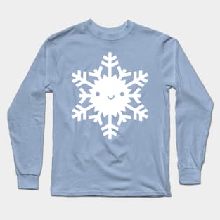 Kawaii Winter Snowflake Long Sleeve T-Shirt